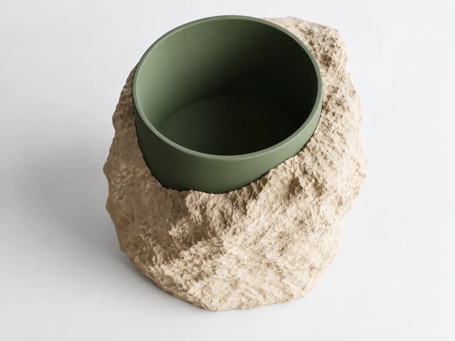 Rock Nest Indoor Planter, view 1 of 6