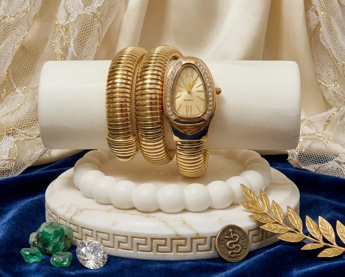 Spiral Watch Bracelet, view 1 of 4