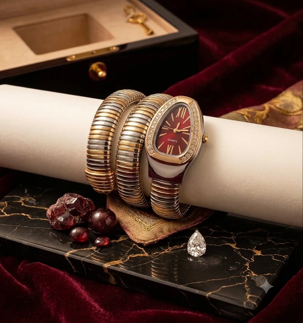 Spiral Watch with Dual Tone, view 1 of 2
