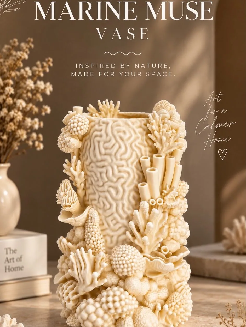 Marine Muse vase