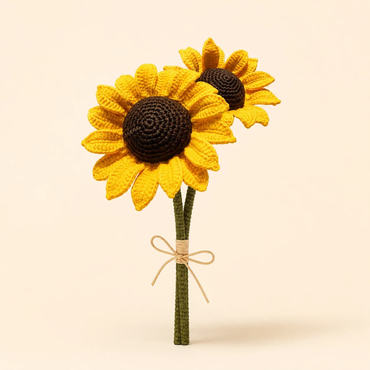 Giant Golden Crochet Sunflower, view 1 of 1