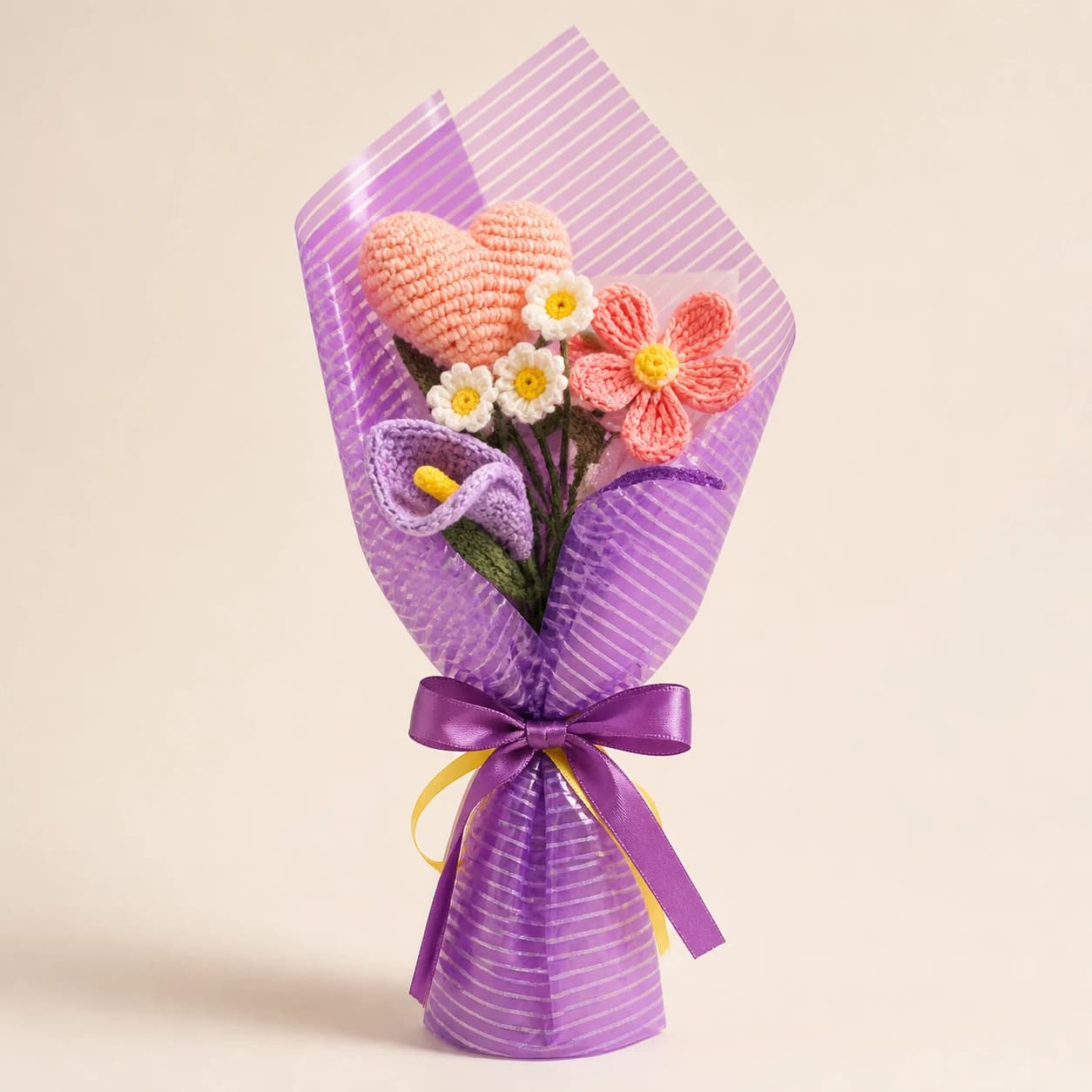 Heartfelt Crochet Gift Bouquet, view 1 of 1