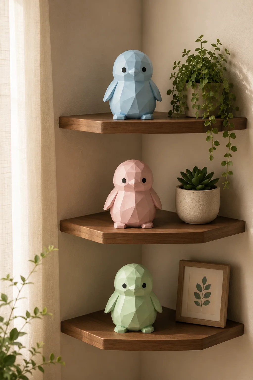 Pastel Penguin Pals(set of 3)