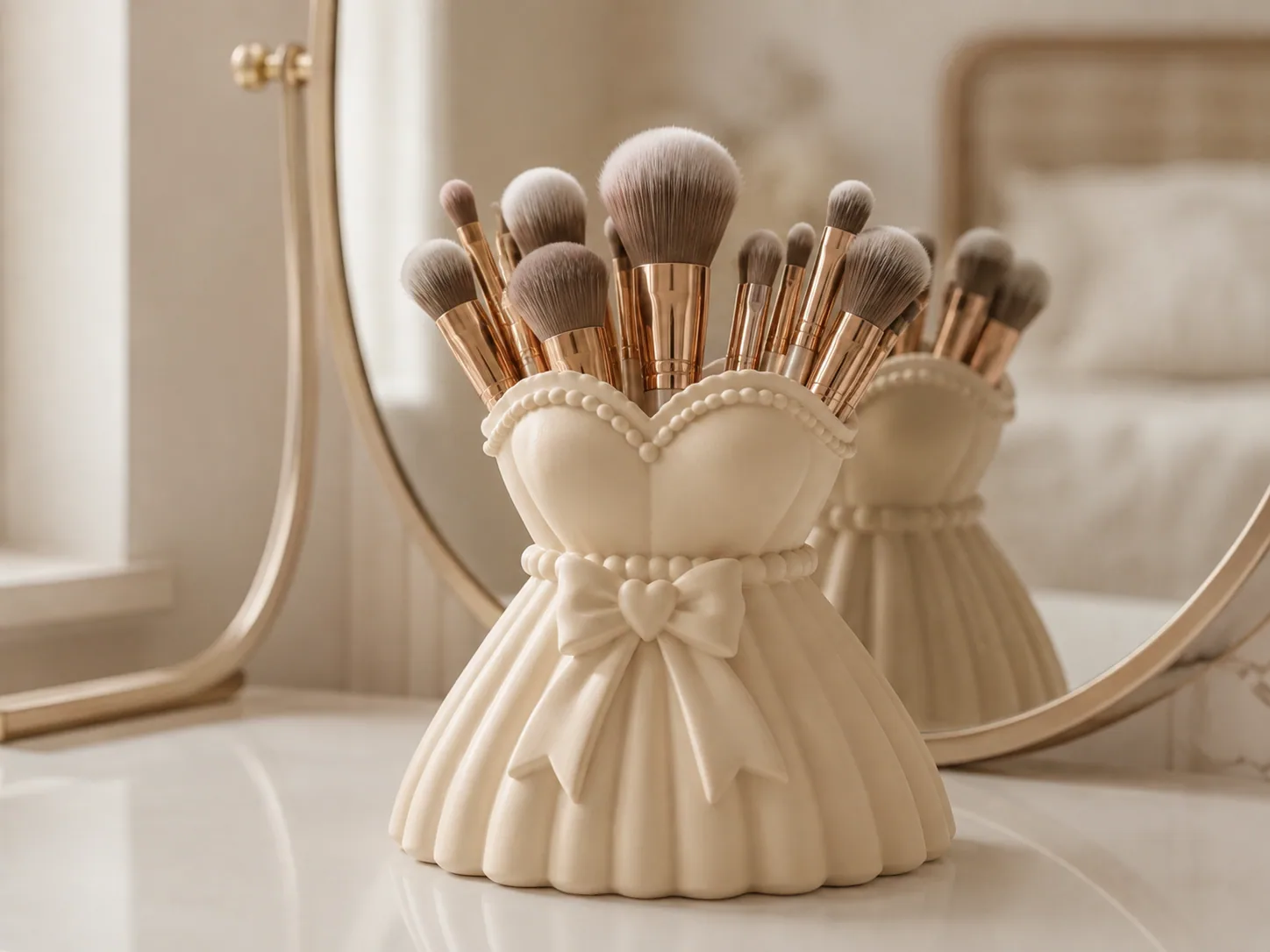 Ballerina Brush Holder, view 1 of 1