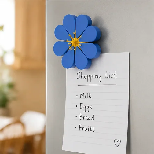 Multifunctional Petal Pin& Fridge Magnet