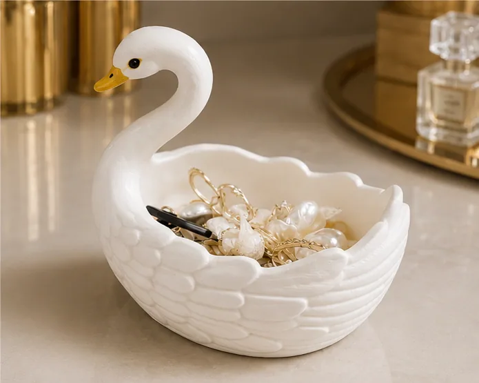 Swan Trinket Dish, view 1 of 2