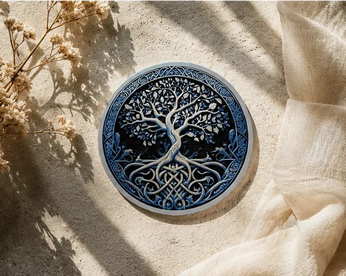 Mystic Tree Coaster(set of 4), view 1 of 3