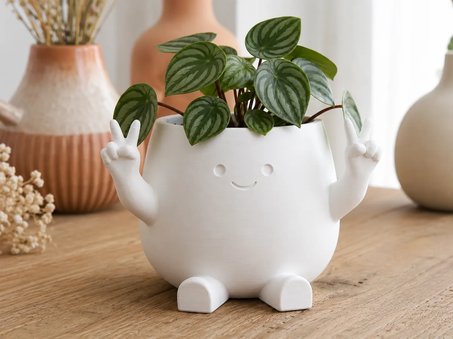 Double Peace — Decor Planter, view 1 of 1