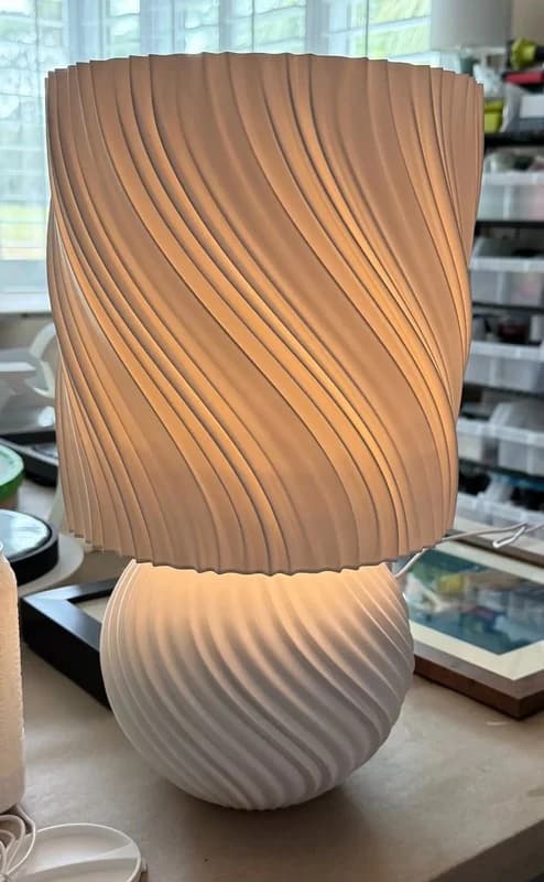 Spiral Glow Lamp, view 1 of 4