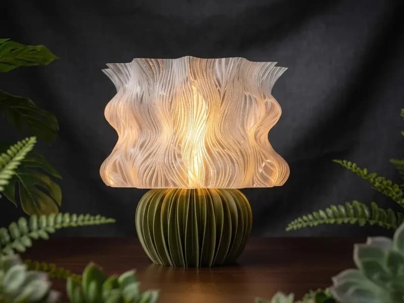 Ripple Bloom Lamp, view 1 of 5