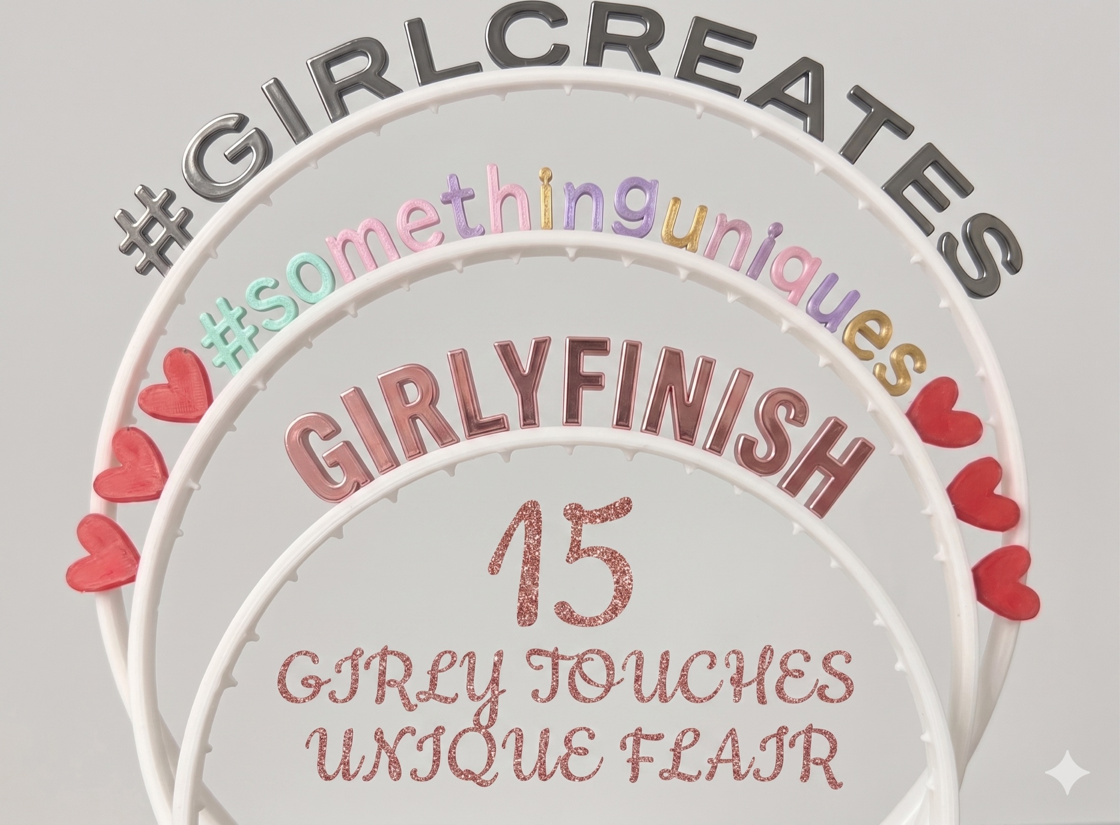 Girly Finishes Display Arch