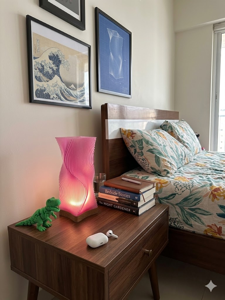 Amber Weave Table Lamp 2